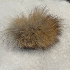 Authentic fox tail